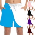 thumbnail image 1 of NAISIBABY Boys Beach Board Shorts (4-15T), Quick Dry with Pockets Elastic Waist Kids Sports Swim Trunks Size 8, 1 of 9