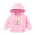 thumbnail image 1 of NAISIBABY Boys Girls Hoodies, Cute Prints Long Sleeve Casual Pullover Tops Pink 6T, 1 of 2