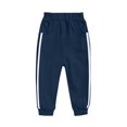thumbnail image 1 of NAISIBABY Boys Girls Sweatpants, Banded Waist with Pockets Striped Casual Active Fit Jogger Pants Navy 6T, 1 of 6