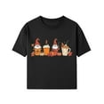 thumbnail image 1 of NAISIBABY Boys Halloween T-Shirt, Crewneck Short Sleeve Funny Ghost Graphic Kids Festival Tees Black XL, 1 of 4