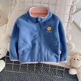 thumbnail image 1 of NAISIBABY Boys Jacket, Stand Collar Zipper Casual Keep Warm Coat Blue 6M, 1 of 6