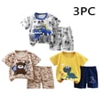 thumbnail image 1 of NAISIBABY Boys Mix and Match Outfit Kids Pack, Shorts Sleeve T-Shirt Shorts Casual 6-Piece 7-8T, 1 of 1