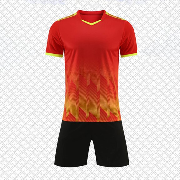 NAISIBABY Boys Outfit Sets Size 5, Quick Drying Basketball Jersey Shirt Elastic Waist Shorts Summer Sports Outfits 2-Piece Red