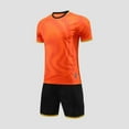 thumbnail image 1 of NAISIBABY Boys Outfit Sets Size 6, Basketball Jersey Shirt and Shorts Quick-Dry Summer Sports Outfits 2-Piece Orange, 1 of 4
