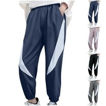 NAISIBABY Boys Pants 8 T, Elastic Waist with Pockets Active Fit Casual Fashion Joggers Pants Blue(3-15T)