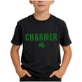 thumbnail image 1 of NAISIBABY Boys St Patrick's Day T-Shirt, Crewneck Short Sleeve Festival Graphic Summer Casual Fashion Tees Black 5T, 1 of 6
