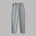 thumbnail image 1 of NAISIBABY Boys Sweatpants with Pockets, Straight Leg Loose Cotton Elastic Waist Casual Sports Pants Gray 14T, 1 of 9