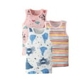 NAISIBABY Boys Tank Tops 3-Pack, Sleeveless Cotton Graphic Summer ...