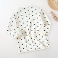thumbnail image 1 of NAISIBABY Girls Base Shirt, Half High Neck Long Sleeve Warm Bottom Pullovers Top White 3T, 1 of 6