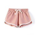thumbnail image 1 of NAISIBABY Girls Dolphin Shorts, Elastic Waist Comfy Soft Solid Color Casual Cotton Active Shorts Pink 11-12T, 1 of 3