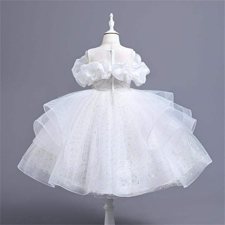 white maxi birthday dress The Birthday Dress main image 1