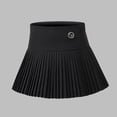 thumbnail image 1 of NAISIBABY Girls Pleated Skirt, Solid High Waist A-line Athletic School Uniform Skirt Gray 12T, 1 of 6