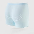 thumbnail image 1 of NAISIBABY Girls Safety Legging Panties, Breathable Stretchy Seamless Comfy Underwear for Kids Light Blue 8-10T, 1 of 4