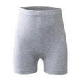 thumbnail image 1 of NAISIBABY Girls Safety Legging Panties, Breathable Stretchy Seamless Kids Comfy Cotton Underwear Gray 8-9T, 1 of 2