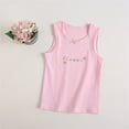 thumbnail image 1 of NAISIBABY Girls Tank Tops, Cotton Ultra-Soft Sleeveless Casual Camisoles Pink 10-11T, 1 of 3