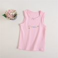 thumbnail image 1 of NAISIBABY Girls Tank Tops, Cotton Ultra-Soft Sleeveless Casual Camisoles Pink 9-10T, 1 of 3