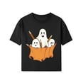 thumbnail image 1 of NAISIBABY Halloween T-Shirt for Boys, Crewneck Short Sleeve Funny Ghost Graphic Fashion Festival Tees Black M, 1 of 4