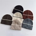 thumbnail image 1 of NAISIBABY Kids Winter Beanie Hat, Assorted Colors Knitted Warm Cap for Children Black Free Size, 1 of 3