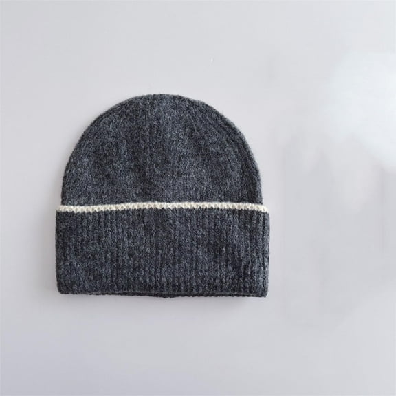 NAISIBABY Kids Winter Beanie Hat, Assorted Colors Knitted Warm Cap for Children Gray Free Size