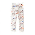 thumbnail image 1 of NAISIBABY Leggings for Girls, Cotton Stretch Soft Comfy Casual Tight Pants Multicolor 4-5T, 1 of 6