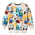 thumbnail image 1 of NAISIBABY Sweatshirt for Boys, Fashion Prints Cotton Long Sleeve Comfy Pullover Tops Camouflage 3-4T, 1 of 7