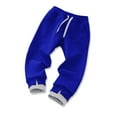 thumbnail image 1 of NAISIBABY Toddler Baby Boys Girls Candy Color Solid Pants, Kids Leggings Casual Sports Pants Blue 8-9T, 1 of 3
