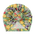 thumbnail image 1 of NAISIBABY Toddler Boys Girls Beanie Hat Accessories, Knotted Prints Headwarps B Free Size, 1 of 2