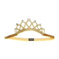 thumbnail image 1 of NAISIBABY Toddler Girls Princess Headbands, No Slip Stretch Elastic Adjustable Sparkling Crown Hair Accessories Yellow Free Size, 1 of 2