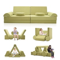 TROOPVILLE 10pcs Modular Kids Play Couch,The Nugget Couch for Kids, Kids Furniture TROOPVILLE 10pcs Modular Kids Play Couch,The Nugget Couch for Kids, Kids Furniture