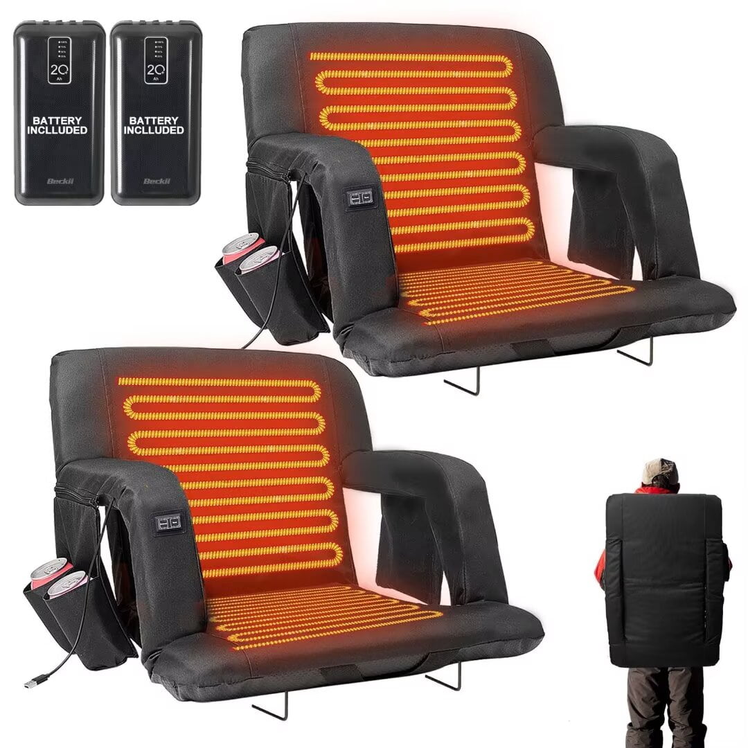 Stadium Seat for Bleachers with Back Support 6 Reclining Positions - ShopStyle Chairs