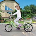 thumbnail image 1 of NAIZEA Adult Tricycles 1 Speed, 16 inch 3 Wheel Bikes, Three-Wheeled Bicycles Cruise Trike with Shopping Basket for Seniors, Women, Men, Teenager, Kids, 1 of 8