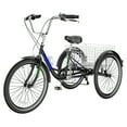 thumbnail image 1 of NAIZEA Adult Tricycles 26 Inch 3 Wheel 7 Speed Bikes Three-Wheeled Bicycles Cruise Trike with Shopping Basket, 1 of 12