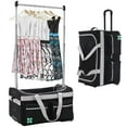 thumbnail image 1 of NAIZEA Dance Bag with Garment Rack - 28" Competition Duffle Bag - Rolling Garment Bag with Wheels - Ideal Costume Suitcase for Dancers Livestreamer Athletes - Large Capacity Enhanced Stability, 1 of 9