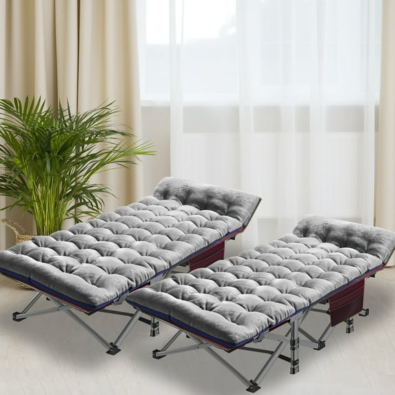 NAIZEA Folding Camping Cot for Adults, Lounge Chair,Portable travel cot