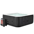 thumbnail image 1 of NAIZEA Inflatable Hot Tub, 57x57x25, 2-4 Person Portable Spa with 130 Bubble Jets, Built-in Heater & Filter, 1 of 10
