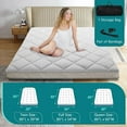 thumbnail image 1 of NAIZEA Japanese Floor Mattress Futon Mattress, Portable Camping Mattress Sleeping Pad Futon  Guest Mattress, 1 of 9