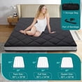 thumbnail image 1 of NAIZEA Japanese Floor Mattress Futon Mattress Roll Up Camping Mattress Tatami Mat Foldable Mattress for Bed Couch Mattress Pad Full size 2Pack, 1 of 10