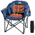 thumbnail image 1 of NAIZEA Outdoor Heated Chair - Heated Camping Chair,Oversized Heated Chairs, Outdoor Sports Chair, Folding Chair for Patio, Outdoor Travel Wide&Thick Padding, 1 of 8