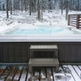 thumbnail image 1 of NAIZEA Universal 2 Slip-Resistant Spa & Hot Tub Steps, Outdoor Steps Hot Tub Stairs Above Ground Pool Steps Patio Steps for Outdoor/Indoor, 23.6"W x 16.9"H,Gray, 1 of 10