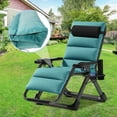 thumbnail image 1 of NAIZEA Zero Gravity Chair, Oversize Patio Chair,Lawn Chair Flolding Recliner Lounge Chair, 1 of 13