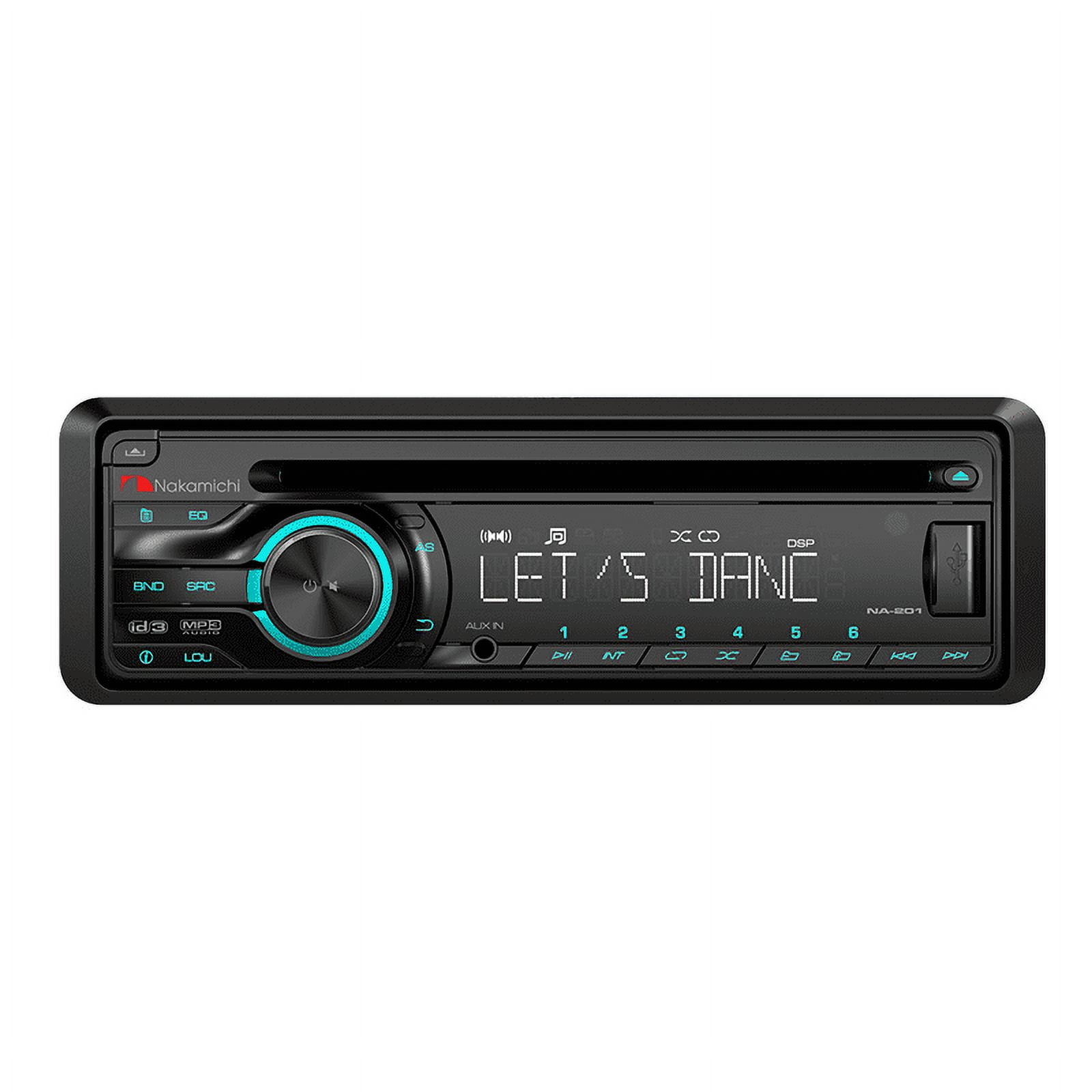NAKAMICHI CD/USB Receiver 50W x 4 USB MP3 NA201 - Walmart.com