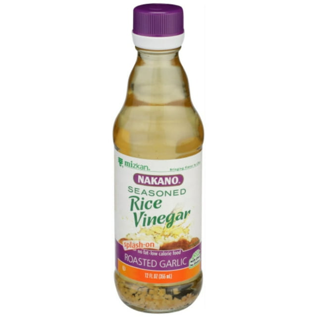Nakano Garlic Rice Vinegar, 12 oz Pack of 6