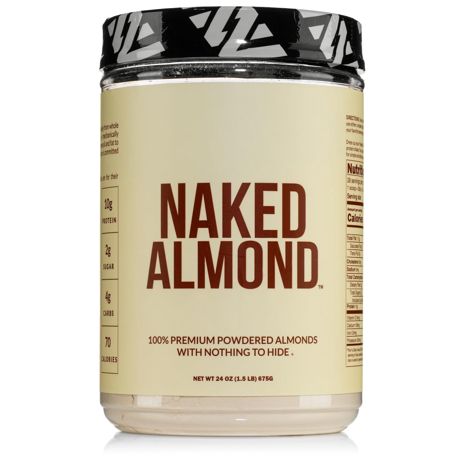 NAKED Almond Protein Powder From US Farms Only 1 Ingredient Vegan naked-almond-protein-powder-from-us-farms-only-1-ingredient-vegan