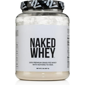 Free Shipping! Naked Nutrition Grass Fed Whey Protein Powder, 5lb