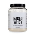 thumbnail image 1 of NAKED Whey 2LB 100% Grass Fed Whey Protein Powder - Only 1 Ingredient, Unflavored Whey Protein, Undenatured, Gluten Free, Soy Free, No GMOs, No Preservatives, 1 of 9
