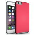 thumbnail image 1 of NAKEDCELLPHONE'S ANTI-SLIP PINK TEXTURED GRIP SOFT SKIN HARD CASE COVER FOR APPLE iPHONE 6 / 6s, 1 of 7