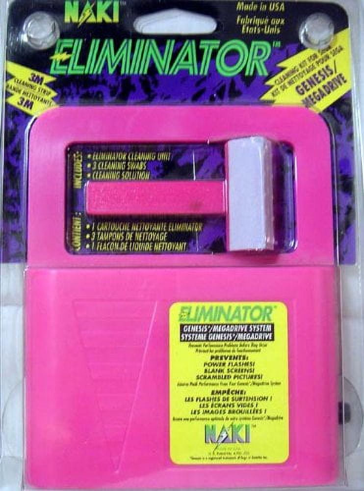 Lot Of 3 Naki Eliminator Cleaning Kits For Sega Genesis / Mega Drive System