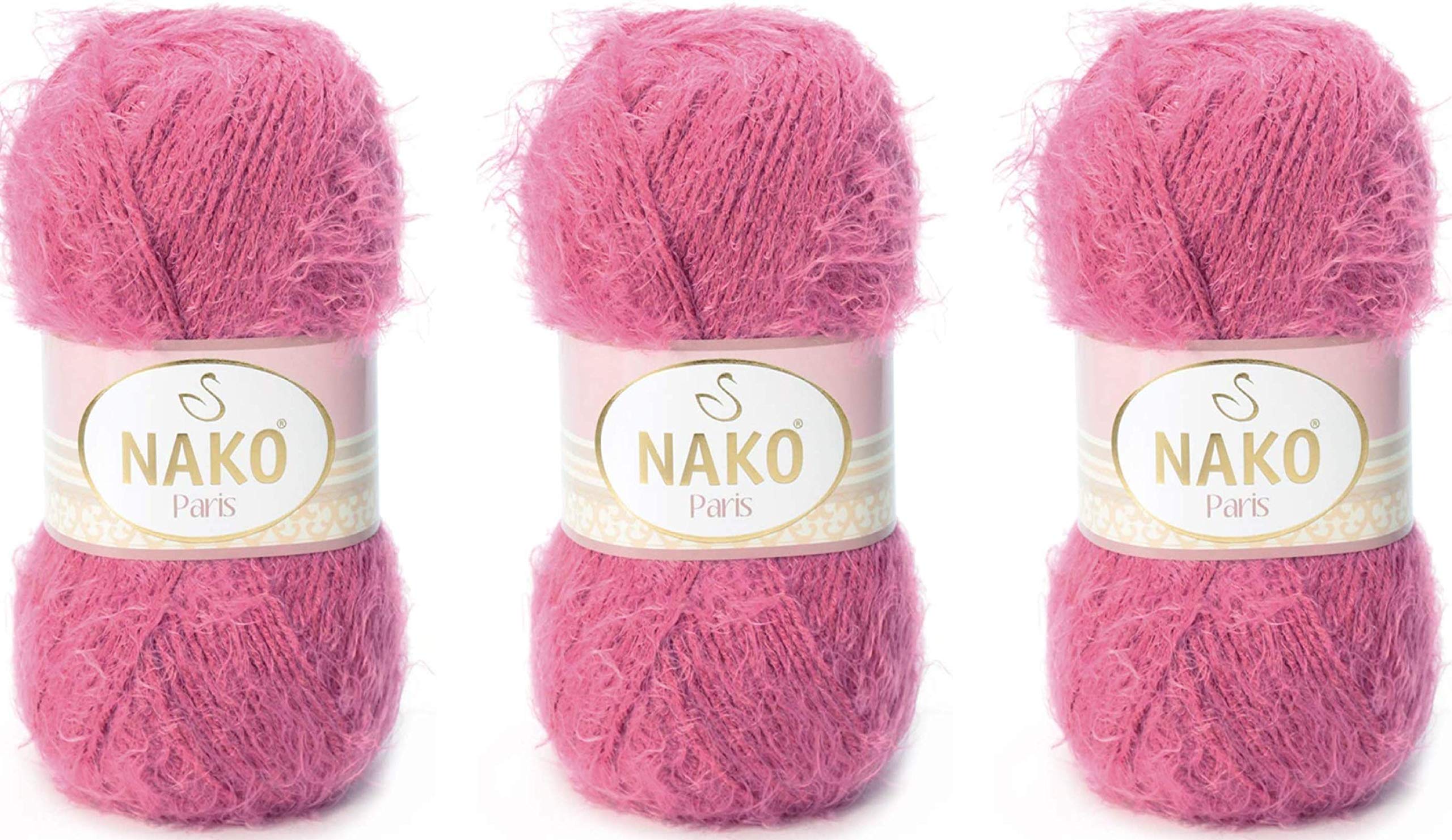 NAKO Paris, Knitting Yarn, Crochet Yarn, Acrylic Shawl Winter Hat Scarf