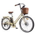 thumbnail image 1 of NAKTO Classic2 City Electric Bike for Adults 500W Rear Hub Motor 48V Battery 25 Miles Range 22 MPH Shimano 6-Speed Urban Commuter Ebike UL2849, 1 of 10