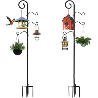 Plant Hooks in Outdoor Planters 